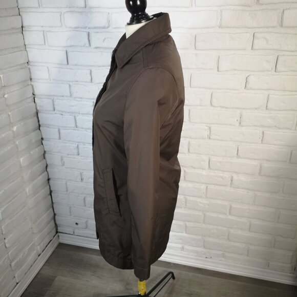 Gap Factory Store Ladies Size XS Brown Lined Lightweight Jacket - Picture 4 of 9